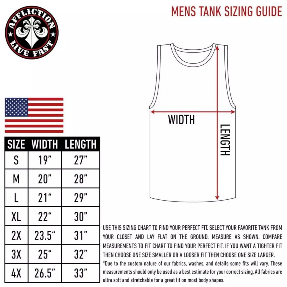 XTREME COUTURE by AFFLICTION Men's Tank TYPHOON Bi - Picture 6 of 6